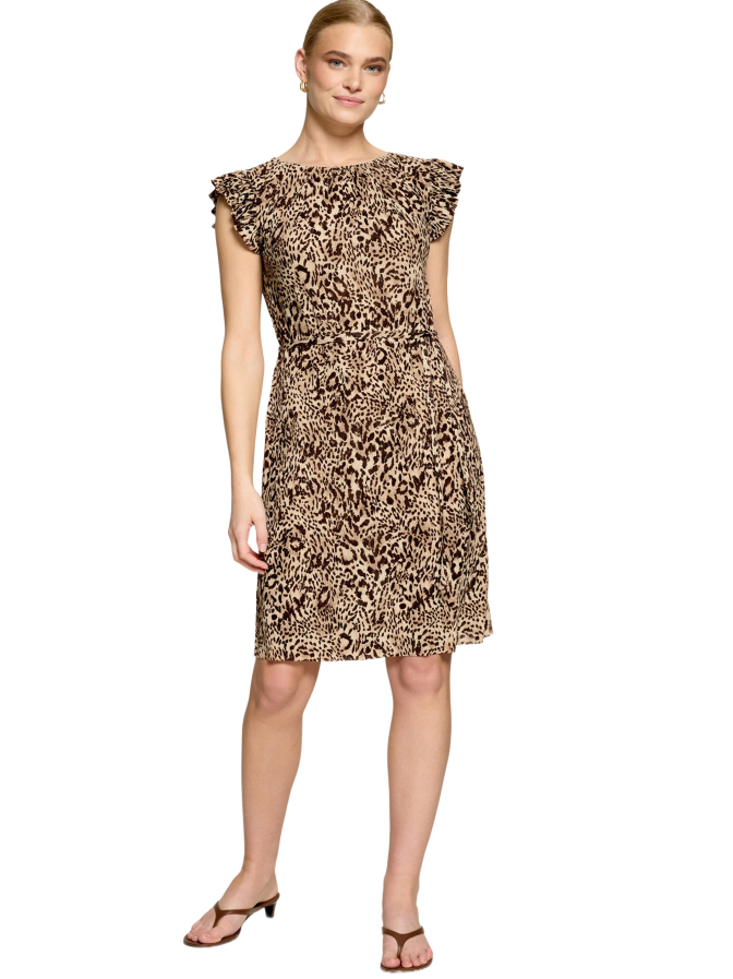 Zero Minikleid mit Leoprint bei Robert Ley