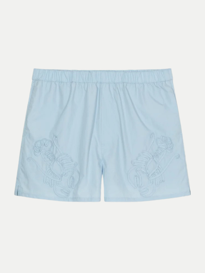 CLOSED Shorts mit Hummer-Stickerei bei Robert Ley