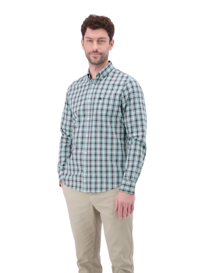 Lerros Regular-Fit Karohemd bei Robert Ley