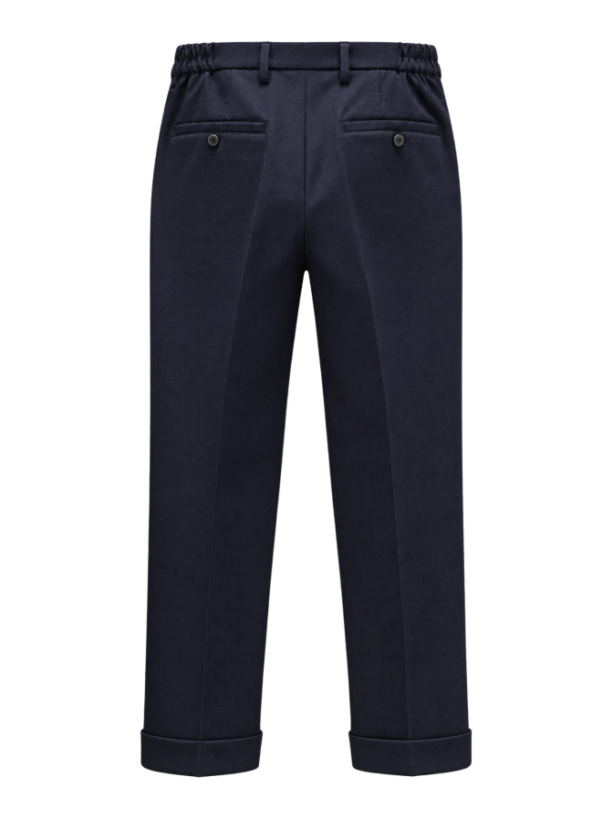 GTA Regular-Fit Jerseyhose mit Bundfalten bei Robert Ley