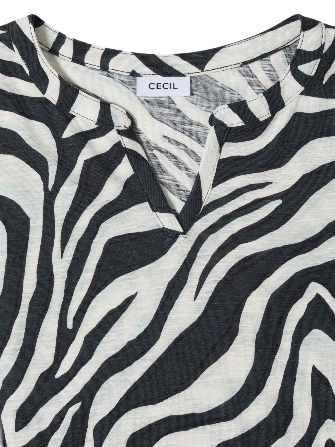 Cecil Tunika mit Zebramuster bei Robert Ley