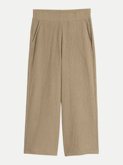 Tom Tailor Casual Culotte Hose in Crinkle-Optik bei Robert Ley