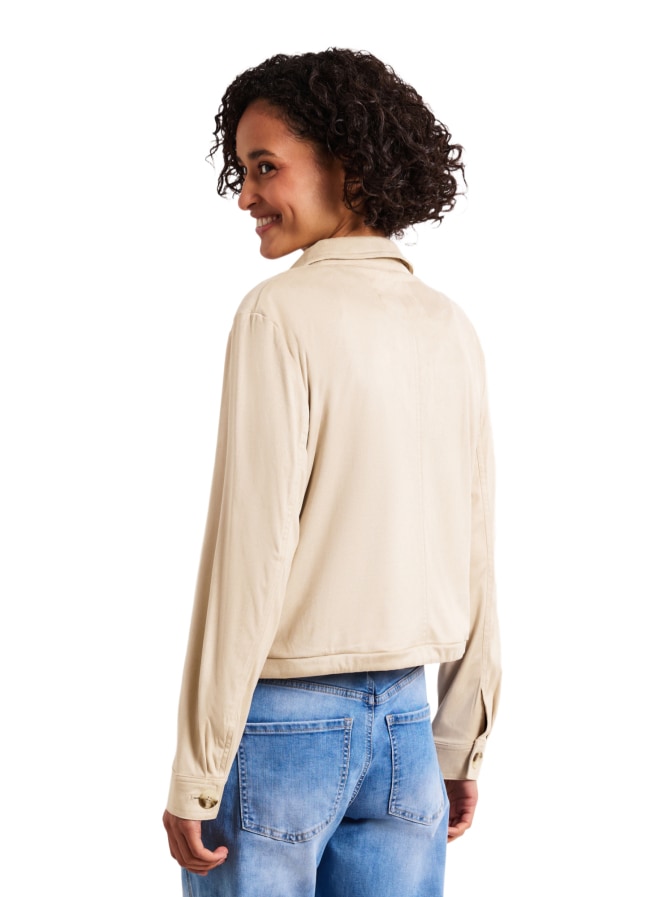 Street One Kurze Velourjacke bei Robert Ley