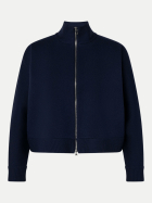 Windsor Women Strickjacke aus Schurwolle 427-Medium Blue 427 bei Robert Ley