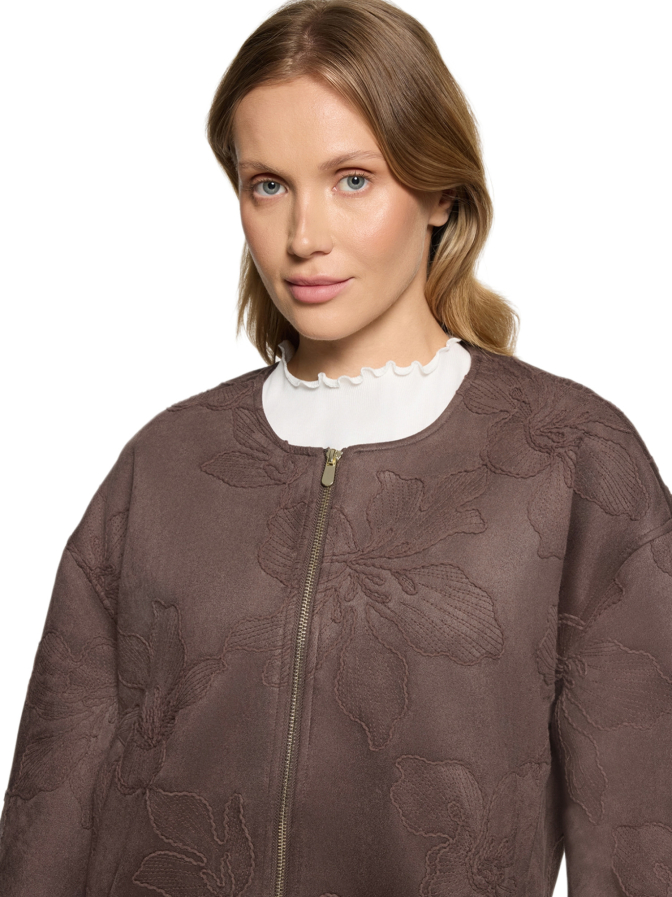 Cartoon Jacke mit floralem Muster bei Robert Ley