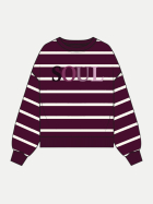 Smith & Soul Oversize Sweatshirt Soul 3D 508-PLUM bei Robert Ley