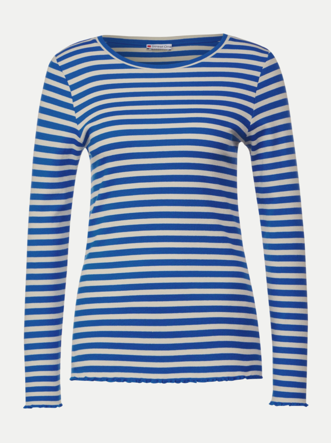 Street One Gestreiftes Rippshirt bei Robert Ley