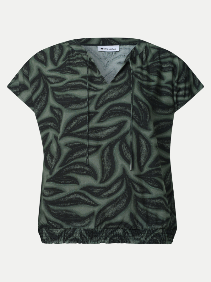Street One Blusenshirt mit Split Neck bei Robert Ley