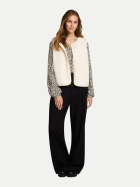 Tom Tailor Denim Teddy-Weste 10332-off white bei Robert Ley