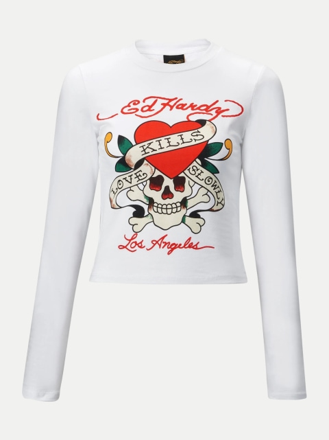 Ed Hardy Langarmshirt Love Kills Slowly bei Robert Ley