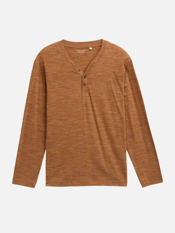 Tom Tailor Langarmshirt Serafino bei Robert Ley