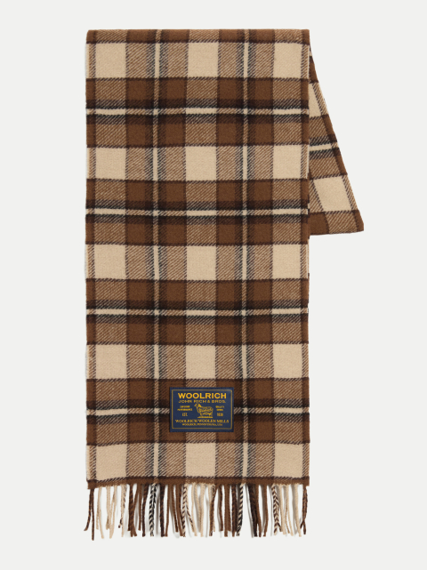 WOOLRICH Wollschal mit Karomuster bei Robert Ley