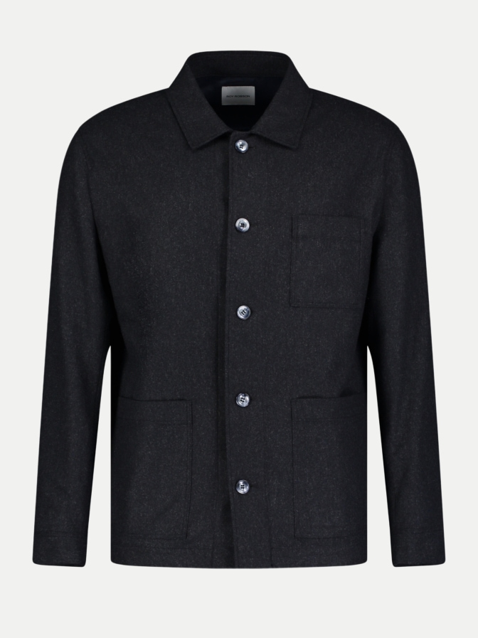 Roy Robson Overshirt aus Wolle-Mix bei Robert Ley
