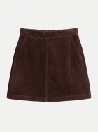 Marc O'Polo DENIM Cordrock in A-Shape 1348-Espresso Brown bei Robert Ley
