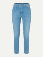 Mac Straight Fit Jeans D451 classy grey blue wash-Trousers MAC Ladie bei Robert Ley