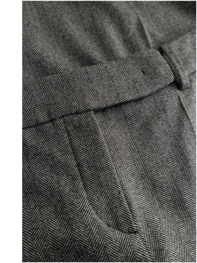 Windsor Women Wide-Leg Wollhose bei Robert Ley