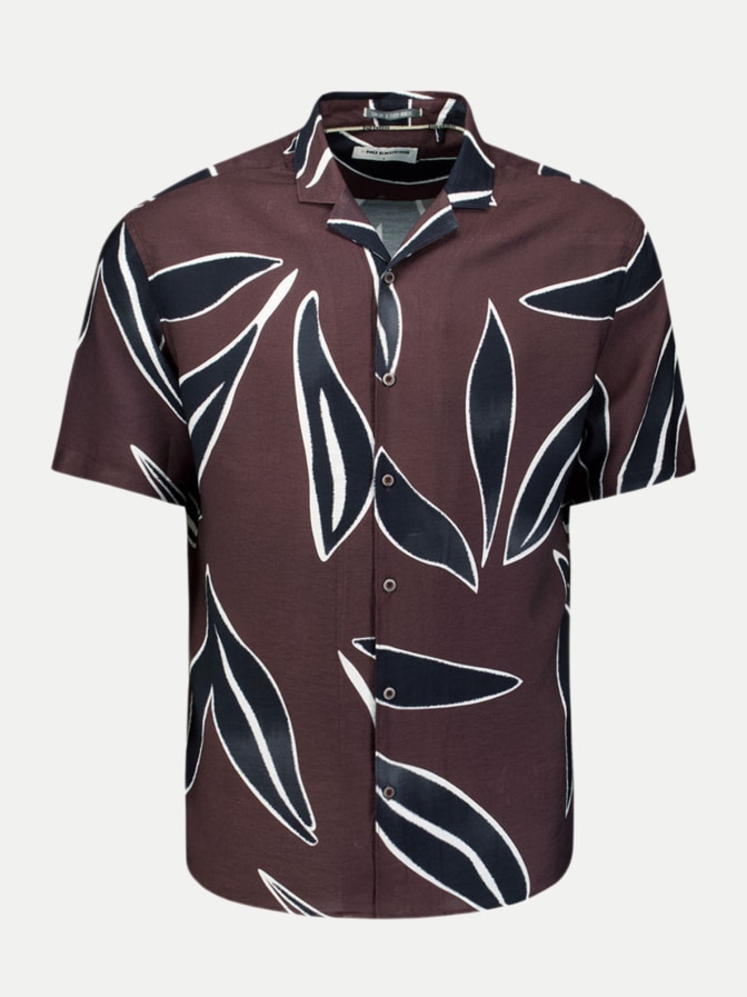 No Excess Kurzarmhemd mit Allover-Print bei Robert Ley