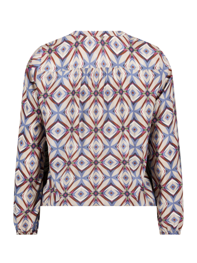 Cartoon Blusenshirt in Seiden-Haptik bei Robert Ley