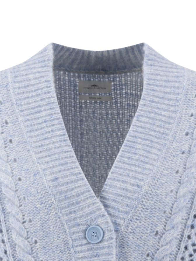 Fynch-Hatton Strickjacke aus Wolle-Mix bei Robert Ley