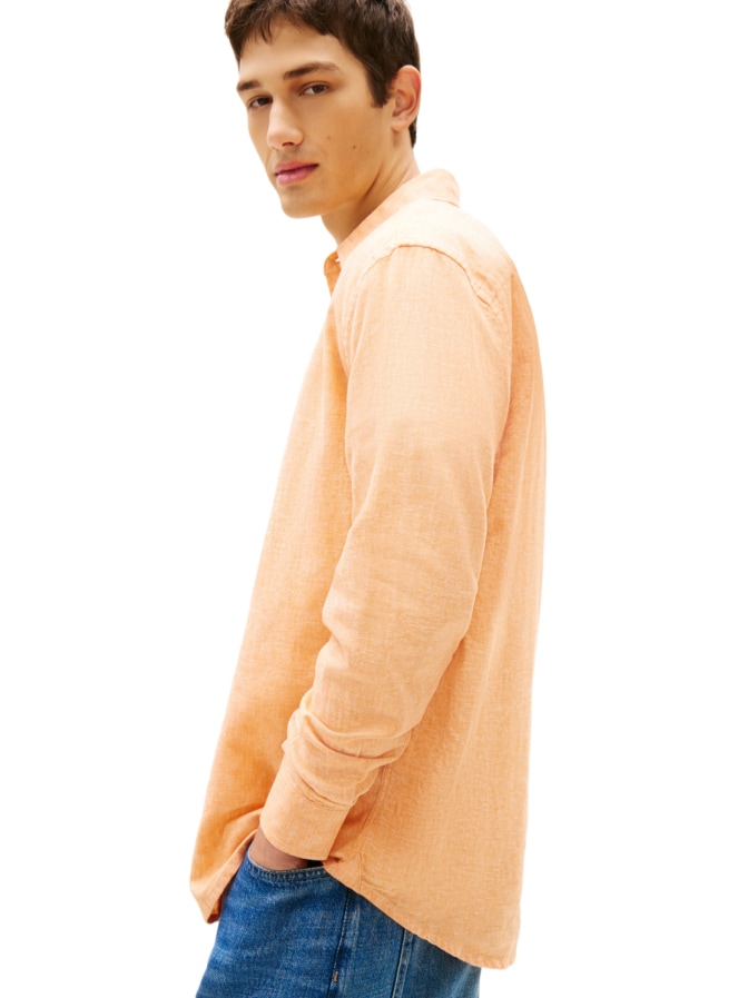 Tommy Jeans Regular-Fit Leinenshirt bei Robert Ley