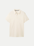 Tom Tailor Casual Basic Poloshirt 35767-beige pearl bei Robert Ley