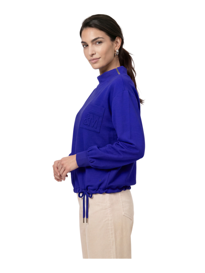 Monari Sweatshirt mit Schmuck-Detail bei Robert Ley