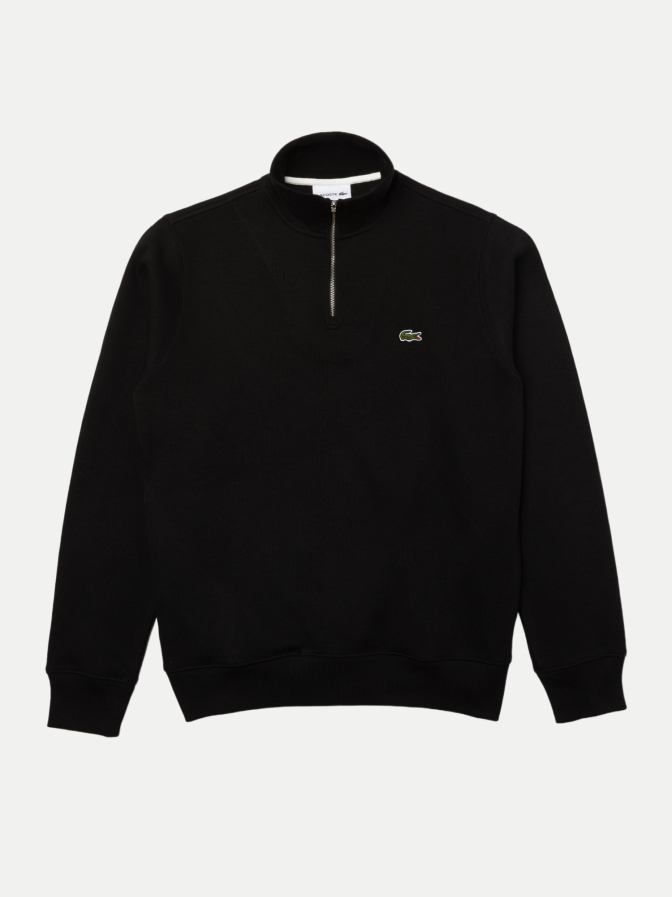 LACOSTE Sweatshirt mit Troyer-Kragen bei Robert Ley
