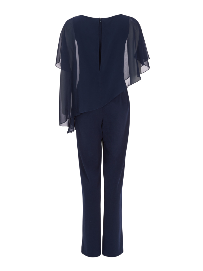 Swing Jumpsuit aus Crepe Jersey bei Robert Ley