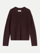 Marc O'Polo Pullover aus Bio-Baumwolle 6939-Black Cherry bei Robert Ley