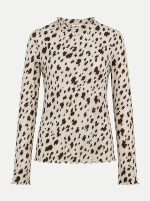 OH APRIL Longsleeve Zahara mit Cow-Print bei Robert Ley