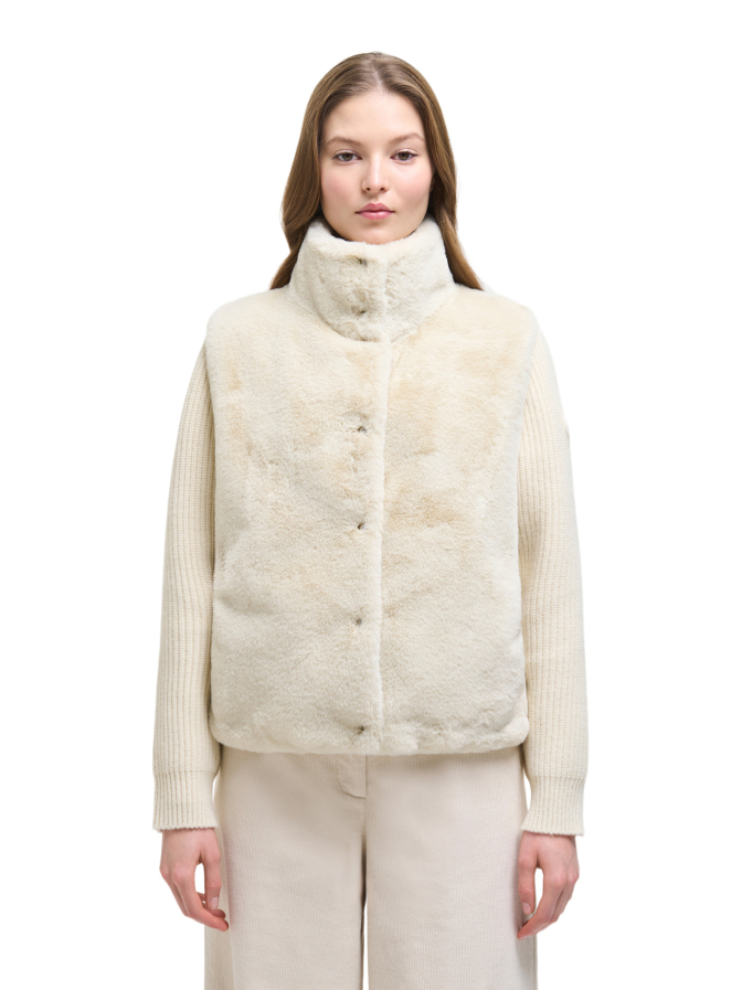 Colmar Hybridjacke aus Kunstpelz bei Robert Ley