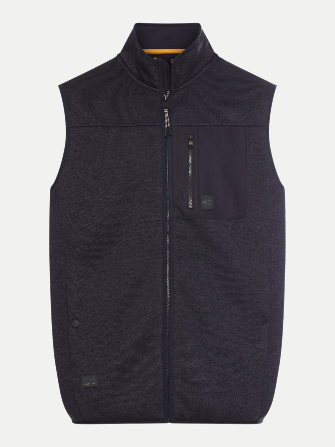 camel active Fleece-Weste mit wärmenden Futter bei Robert Ley