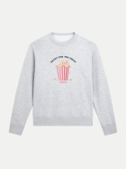 Fiorucci Sweatshirt mit Popcorn-Print grey bei Robert Ley