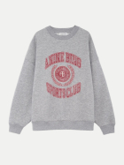 Anine Bing Miles Sweatshirt  COLLEGIATE grey bei Robert Ley