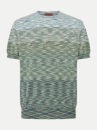 MISSONI T-Shirt mit Dégradé Motiv s614d-green tones bei Robert Ley