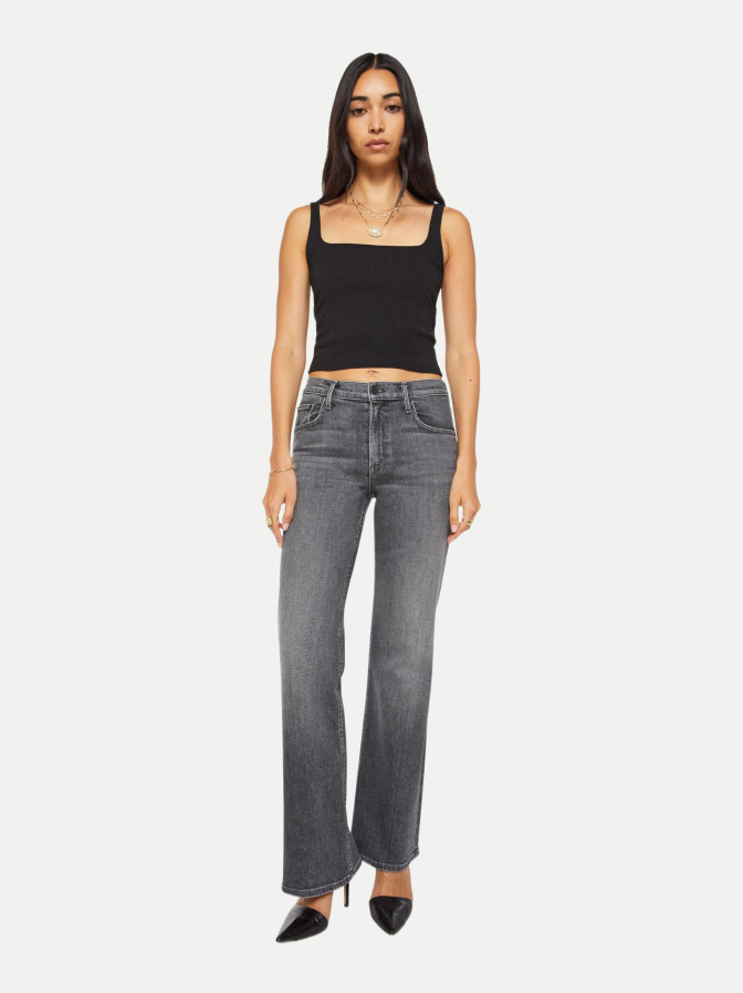 MOTHER Wide-Leg Jeans The Bookie Sneak bei Robert Ley