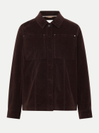 Cecil Feincord Overshirt mit Brusttaschen 17747-truffle brown bei Robert Ley