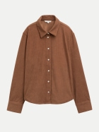 Tom Tailor Casual Hemdbluse in Unifarben 41102-camel bei Robert Ley
