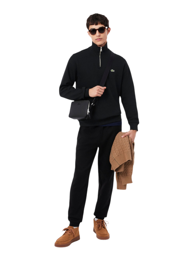 Lacoste Sweatshirt mit Troyer-Kragen bei Robert Ley
