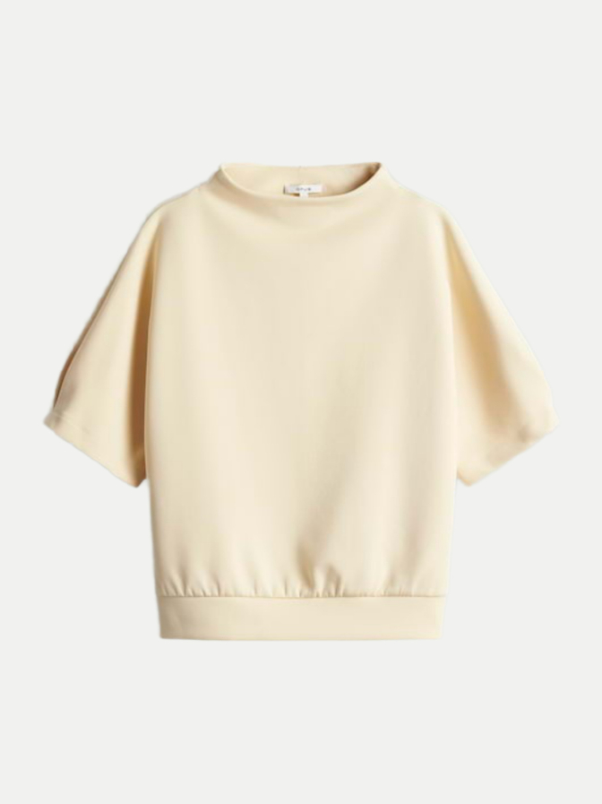 Opus Sweatshirt mit drapierten Faltendetail Golli bei Robert Ley