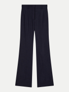 Joseph Flare-Fit Leinenhose Tafira navy bei Robert Ley