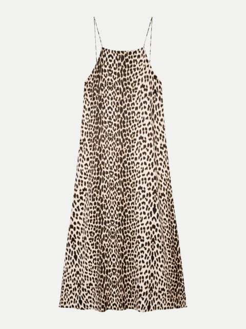 OH APRIL Leoprint Maxi Dress Loquat bei Robert Ley
