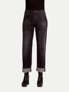 Zhrill Jeans ZHKARLI mit Umschlag 117-black bei Robert Ley