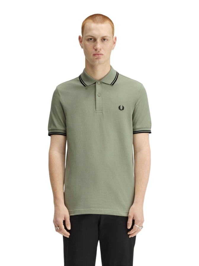 FRED PERRY Poloshirt mit Doppelstreifen bei Robert Ley