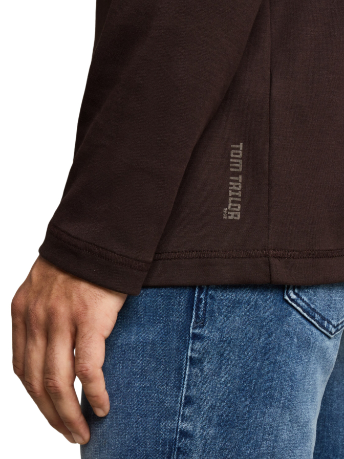 Tom Tailor Casual Langarmshirt mit Rollkragen bei Robert Ley