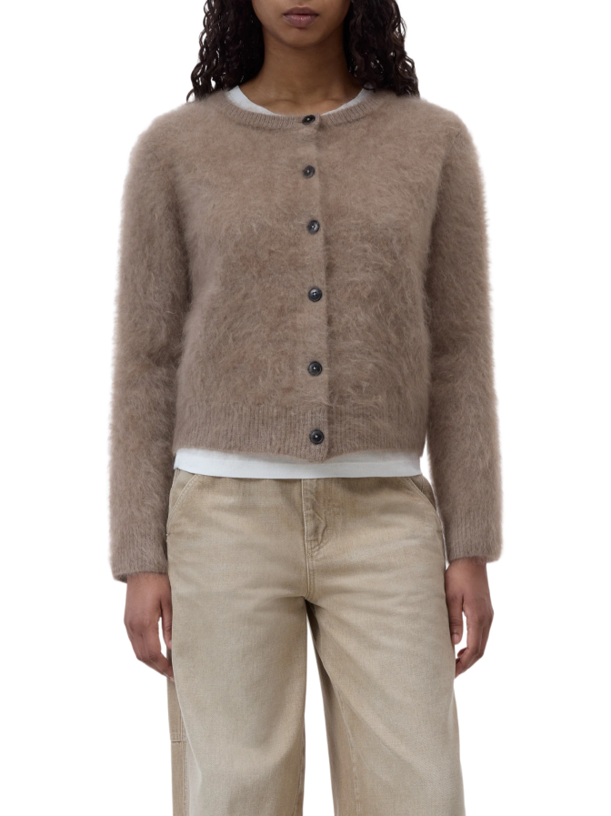Closed Gebürstete Kaschmir-Strickjacke bei Robert Ley
