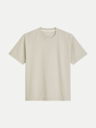 Marc O'Polo T-Shirt aus Bio-Baumwolle 0922-Grey Kit bei Robert Ley