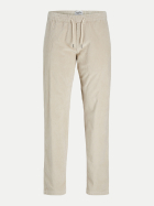 JACK & JONES Jogginghose mit elastischen Bund JPSTKANE CORDUROY 176631-Moonbeam bei Robert Ley