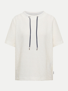 Cecil Strukturshirt mit Tunnelzug 13474-vanilla white bei Robert Ley