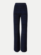 MISSONI Hose mit Zig Zag-Muster solid navy blue bei Robert Ley